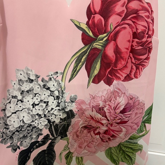 Ted Baker London Pink Floral Blouse - Picture 2 of 5